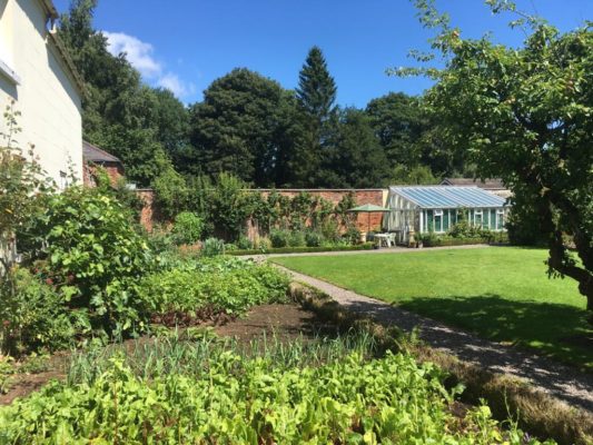 Huntley walled garden